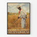 Poster vintage Cream of Wheat - Illustrazione della mietitura cerealicola