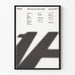 Poster minimalista Cosa farai ora che sei 1A