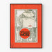 Poster vintage art déco Wiener Mode 1928