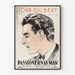Poster vintage John Gilbert appassionato
