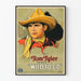 Poster vintage western Tom Tyler Wild To Go