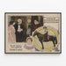 Poster vintage di William Duncan e Edith Johnson in Playing It Wild — quadro incorniciato alla parete