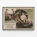 Poster vintage del film muto Playing It Wild con William Duncan ed Edith Johnson — quadro incorniciato alla parete