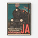 Poster vintage Germania Legge sull'Orario di Lavoro