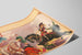 Poster vintage di spettacolo equestre femminile — vista dell’opera