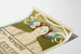 Poster Art Nouveau Edizione Donna Buffalo Courier per decorazione murale vintage