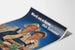 Poster vintage promozionale lavoro agricolo estivo