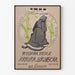 Poster vintage dell'esposizione di Artura Grottgera 1906