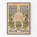 Poster vintage dell'Esposizione dell'Industria e dell'Agricoltura a Częstochowa 1909