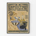Poster d'epoca esposizione Società degli Artisti Meridionali 1929
