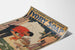 Poster pubblicitario vintage di sapone Ivory Soap galleggiante