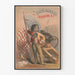 Poster vintage Young America C.H. Lilienthal N.Y. per decorazione murale patriottica