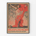 Poster vintage polacco invito acquisto obbligazioni di stato