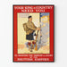 Poster vintage militare britannico in kilt