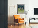 Poster decorativo in stile Jugend con figure danzanti su sfondo naturale