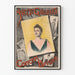 Poster vintage Yvette Guilbert Concerto Parigino