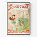 Poster vintage Zakopane Adasiowka localizzazione degli appartamenti