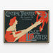 Poster vintage Central Theater - Lose Blätter — quadro incorniciato alla parete