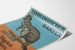 Poster vintage dello zoo dei canguri con concerto militare