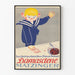 Poster vintage Damascene Matzinger per tovaglia damascata lavabile