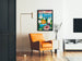 Poster artistico Zurigo Svizzera per decorazione murale