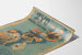 Poster vintage polacco anti-giudaico con caricatura